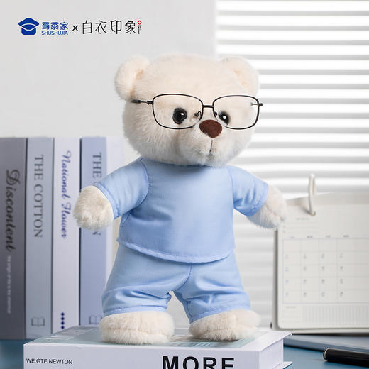 【实付满199送钥匙扣】【医生手术服小熊】可定制创意毛绒小熊公仔儿童玩具服装可脱玩偶送礼礼物 商品图8