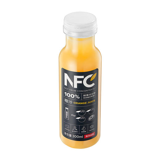 农夫山泉橙汁NFC 300ml*10 商品图2