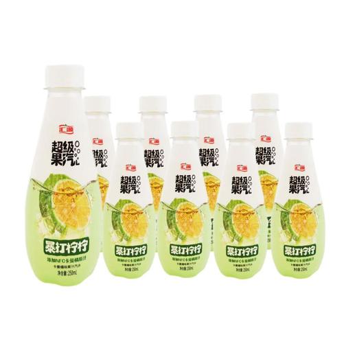 汇源100%果汁 阳光柠檬混合果汁300ml*8瓶 礼盒 商品图3