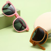 【骊佳儿童高清太阳镜偏光墨镜】儿童墨镜夹片男女小孩太阳镜防紫外线可套近视镜片户外高清偏光镜 商品缩略图4