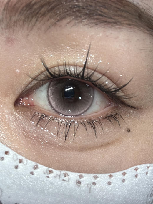 DeerBell半年抛美瞳 白桃醉 14.5mm 商品图0