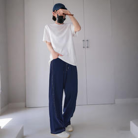 男女同款！【Schenvega--情侣款凉感仿牛仔弯刀裤】触感丝滑软糯 上身冰爽速干立降6℃ 遮肉显瘦修饰腿型 吸湿透气防晒耐磨 百搭不挑身材巨时髦