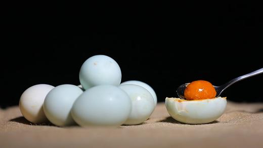 朴愿甄选   有机熟咸鸭蛋 地理标志产品 约408克/6枚 商品图1