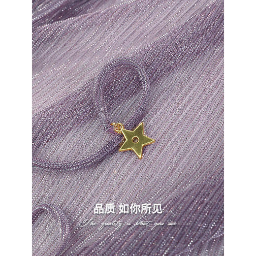 COCOBELLA银葱亮丝镂空针织衫女优雅浪漫遮阳小开衫LC606-3 商品图4