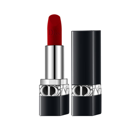 迪奥烈焰蓝金唇膏口红999  3.5g 丝绒/哑光/缎光 （多妈专属）传奇正红，滋润不拔干 显白不挑皮，滋润到爆~柔雾质感 填补唇纹，薄涂日常厚涂女王 商品图7