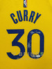 库里 勇士队30号黄色 铭文球员版 亲笔签名球衣 商品缩略图2