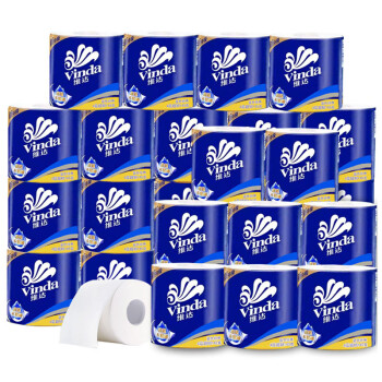 维达（vinda）有芯卷纸 蓝色经典4层145克*27卷 VD4169卫生纸整箱 企业专享 /家庭清洁/纸品 /清洁纸品 /卷纸
