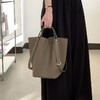 【预售3天】百搭通勤手提水桶包女2025新款小众手拎大容量单肩托特包S3657 商品缩略图3