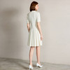 IWY/优雅气质短袖西装连衣裙女高级感百褶职业长裙夏季新款Q1337 商品缩略图4