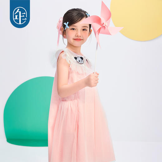 年衣童装无袖连衣裙2025夏季新款女童甜美公主盼达囡囡连衣裙 商品图1
