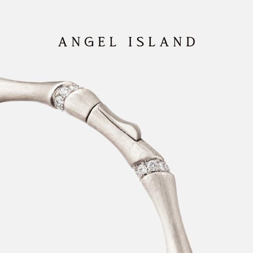 ANGEL ISLAND 「竹吟」竹节拉丝手镯小众手饰 商品图10