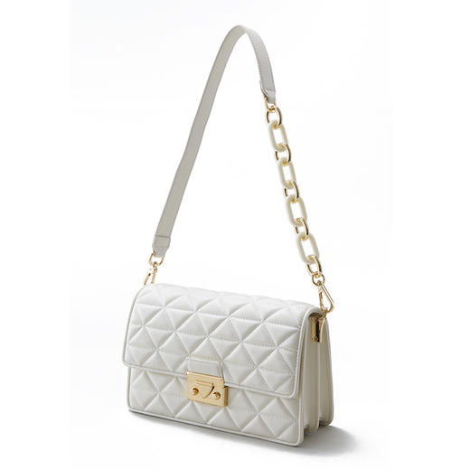 【预售3天】新款小众高级感韩系小香风菱格链条腋下小方包单肩斜挎包女包JY87416 商品图3