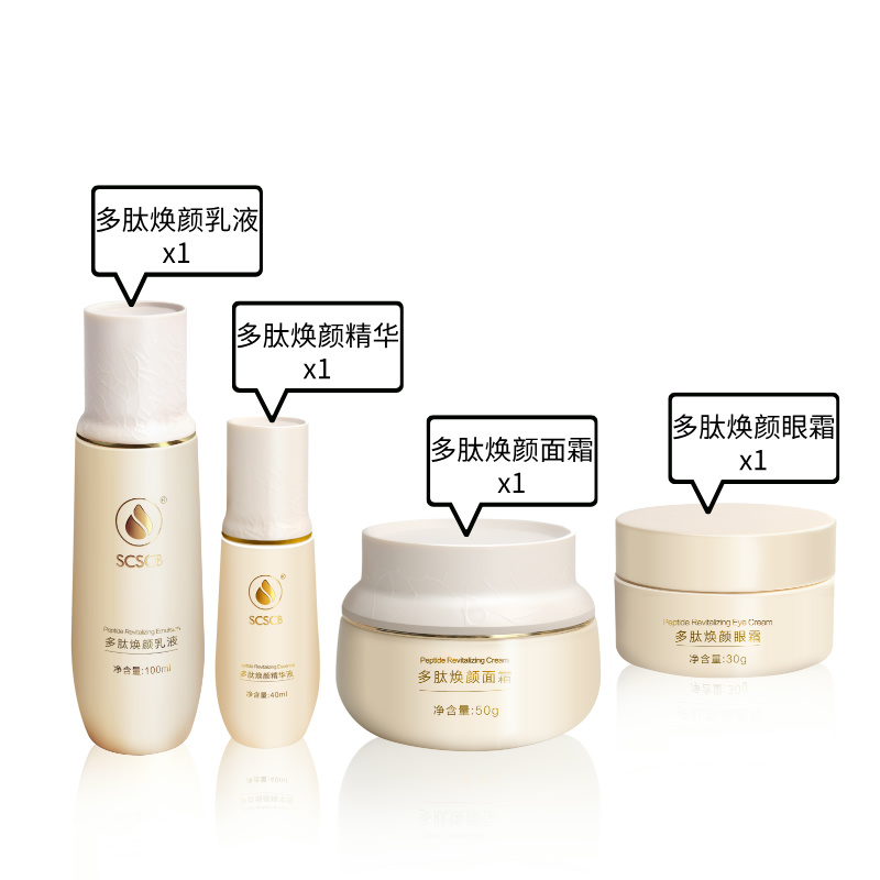 【续签福利】多肽焕颜乳液+多肽焕颜精华液+多肽焕颜眼霜+多肽焕颜面霜套装