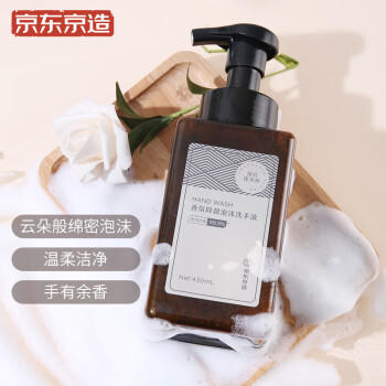 京东京造 泡沫抑菌99.9%香氛泡沫洗手液430mL补充装雨后橡木林香滋润温和  /个人护理 /身体护理 /洗手液 商品图0