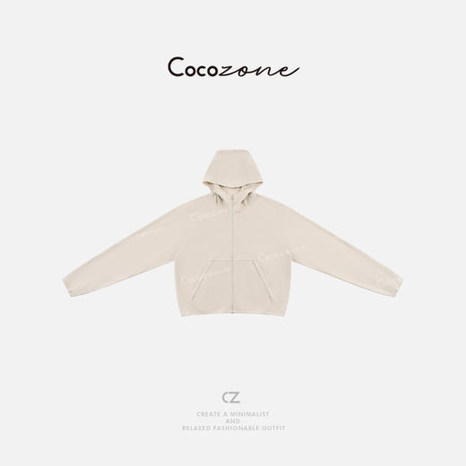 COCO ZONE 刘一一  【肌理感】户外运动风轻便连帽外套 CD1A0887 商品图0