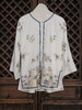 盛唐牡丹大师系列| 重工盘金江崖海水纹外套-白色 商品缩略图0