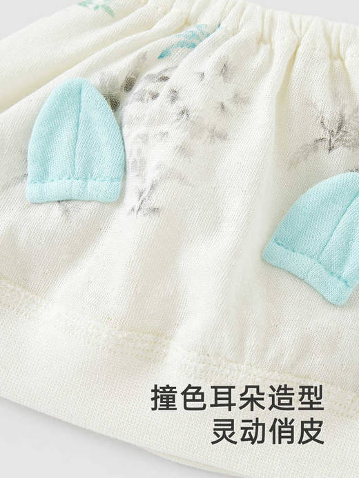 英氏婴儿帽子夏季轻薄凉感2025新款新生儿胎帽小圆帽YLSJJ2R006A 商品图2