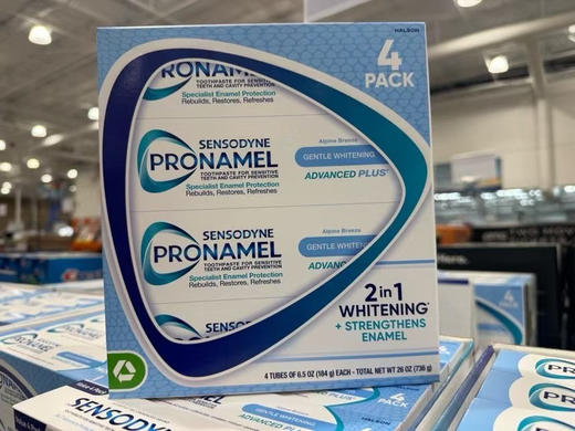 新版！🔥350元/组！Sensodyne Pronamel 2合1牙膏！四支特惠装！每支184g！温和美白+强韧牙釉质，专为敏感牙齿设计，重建、修复、焕新口腔健康😄！牙医首选品牌 商品图2