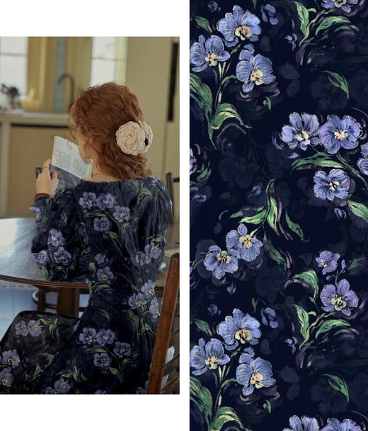 绵绸睡裙（锁 商品图4