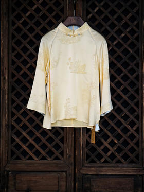 STJINGx凯喜雅| 千里江山穗宁上衣-鹅黄