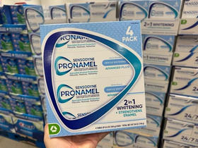 新版！🔥350元/组！Sensodyne Pronamel 2合1牙膏！四支特惠装！每支184g！温和美白+强韧牙釉质，专为敏感牙齿设计，重建、修复、焕新口腔健康😄！牙医首选品牌