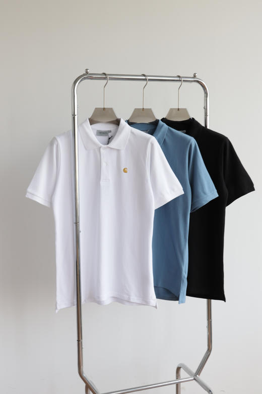 Carh@rtt W1P卡哈 金标宽松短袖polo衫 TX493 商品图3