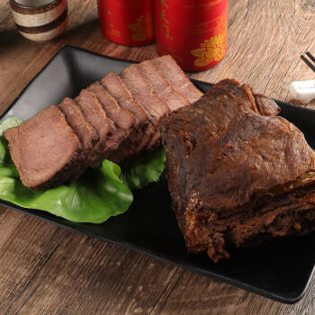 大紅門酱卤牛肉200g 熟食腊味健身代餐食材即食下酒菜中华老字号 商品图0