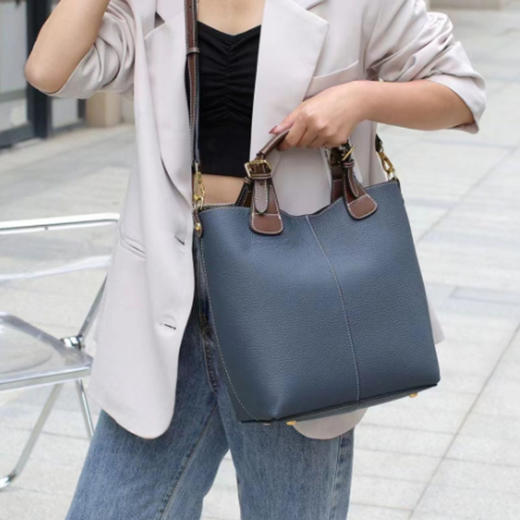 【预售3天】2025新款高级感手提包单肩斜挎女包大容量托特包YM88-138 商品图3