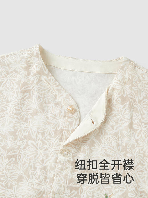 儿童居家服春夏桑蚕丝男女童睡衣长裤2025新款YZJHJ1R003A 商品图2