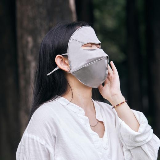 小野和子桑蚕丝全脸面罩|100%桑蚕丝，透气不闷，全脸防护 商品图1