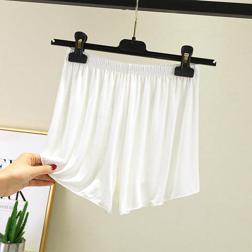 丁摩 莫达尔短款阔腿裤夏季新款宽松大码短裤女中腰薄款热裤沙滩睡裤5ZF-2107 商品图3