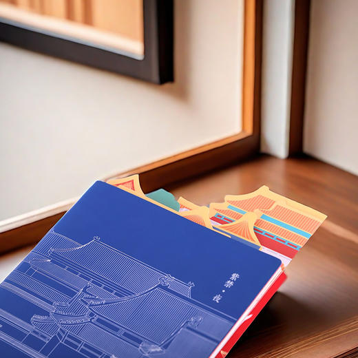 故宫文具殿宇宫阙便签文创便利贴精美摆件建筑纸雕艺术品 商品图5