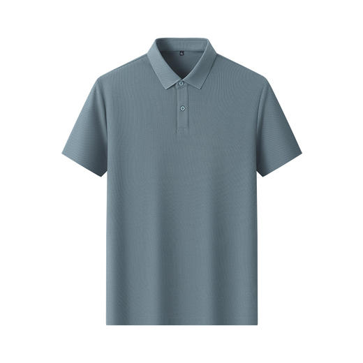 占姆士无痕POLO衫男女夏季六角珠地冰丝7A抗菌翻领短袖T恤占姆士衫 商品图6