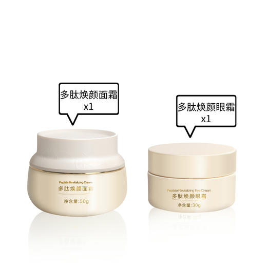 【续签专享】多肽焕颜面霜+多肽焕颜眼霜 套装 商品图0