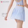 DENLUS夏季松紧高腰显瘦瑜伽短裙内衬放走光带口袋网球百褶裙休闲外穿DK95090 商品缩略图5