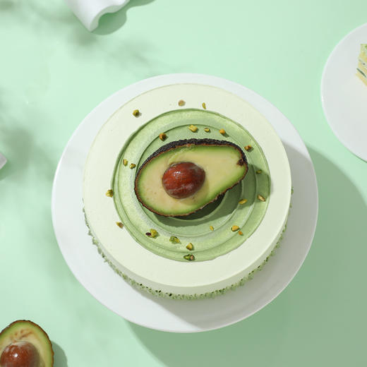 【开心牛油果】清新牛油果生日蛋糕，醇香开心果邂逅浓醇牛油果，风味浓郁，口口丝滑绵密（全国正价链接） 商品图1