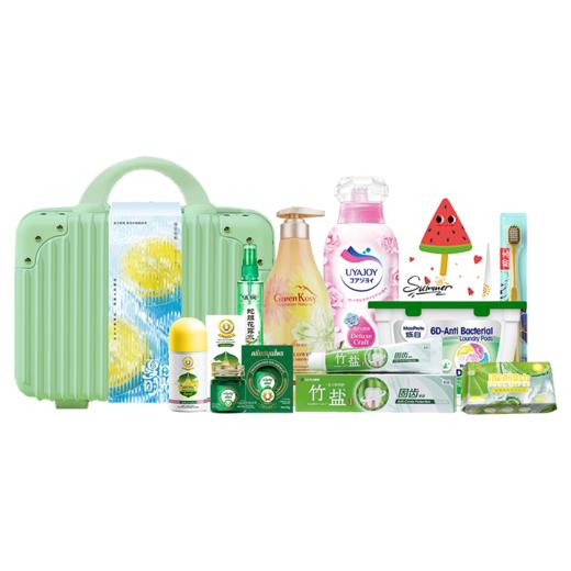 夏日时光绿色溪谷亮肤洁净10件套-XRSG-250301 商品图0