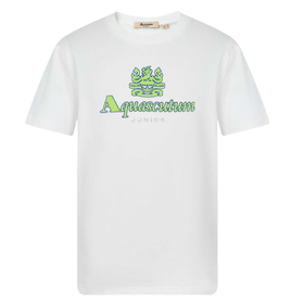 【海信嘉年华】Aquascutum雅格狮丹圆领短T 06黑白