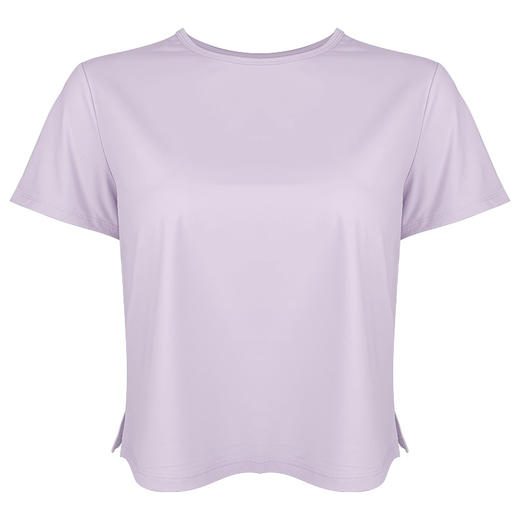跃牌【周游世界系列】新款瑜伽服女防晒短款上衣高弹透气运动健身服宽松短袖T恤TP0816 商品图4