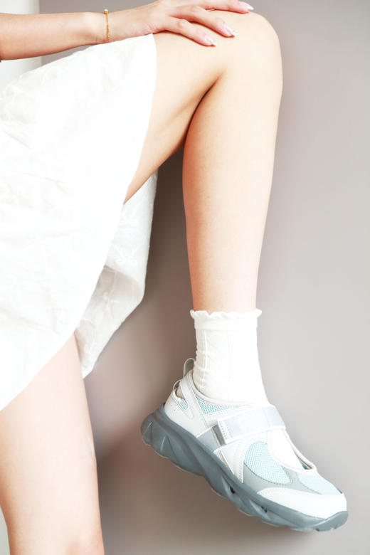 玛丽珍元祖灰，厚底美凉鞋。首尔限定脚感好好软の老爹鞋C051988 商品图8