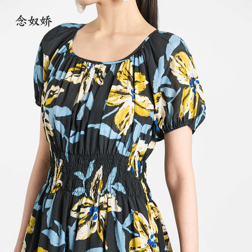 【商场同款】CND5569 “ 假日时光连衣裙 ” 轻盈的裙身舒适软糯 收腰的版型包容打造X身形 商品图8