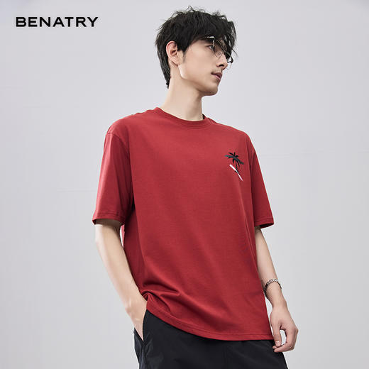 贝纳川夏季圆领短袖T恤ECF214115 商品图2