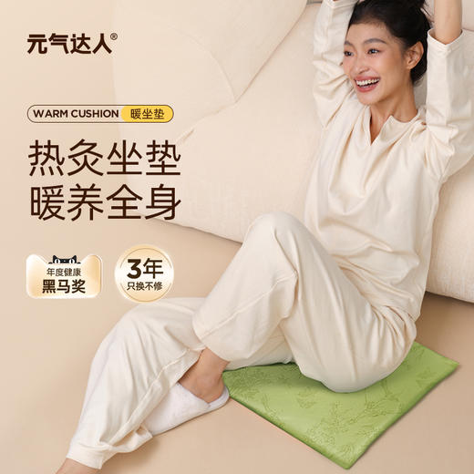 元气达人金丝艾绒草本热敷坐垫身体护理家用 商品图0