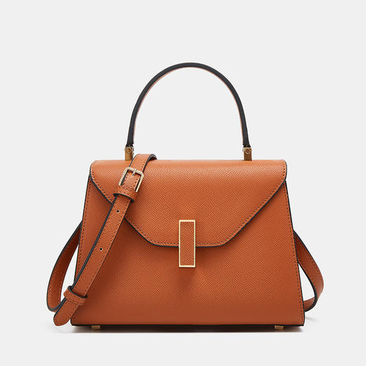 【预售3天】2025新款高级感小众通勤凯丽包时尚手提包单肩斜挎女包609-6228 商品图9