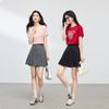 【专属特价】熙世界黑色不规则百褶短裙女2025年夏季新款通勤学院风a字半身裙 商品缩略图2