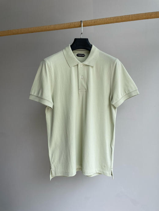 519-4 男T天花板 TF成衣整染 珠地网眼纯棉 商务休闲polo短袖 三色入 商品图6