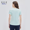 ELLE Active圆领短袖T恤女夏季新款休闲时尚字母印花舒适上衣百搭 商品缩略图3