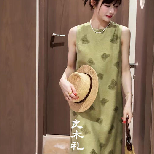 【卖完下架】良木礼天丝连衣裙（07987） 商品图2