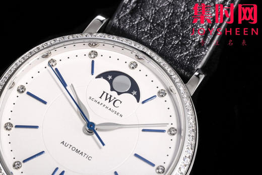 IWC旗下耀眼的明星 TW万国柏涛菲诺月相系列 女士机械腕表 表径37.1mm 商品图3