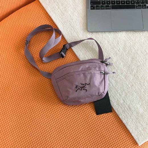 鸟家多功能运动男女情侣款刺绣腰包斜挎包休闲包 商品图8